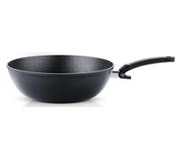 Fissler Adamant Wok En Aluminium (30 cm, 5,2 l) À Revêtement Anti-adhésif, Grand Poêle Asiatique, Bord Haut, Compatible Induction