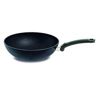Fissler Adamant Wok en Aluminium, Poêle de Type Wok (Ø 28 cm), Revêtu, Anti-Adhésif, Bord Haut, Résistant Aux Rayures, pour Tout Type de Feu - Y Compris l’Induction