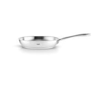 Fissler Catania Poêle en Acier Inoxydable (Ø 24 cm), Poêle à Queue Non Revêtue, Sauteuse, Idéale pour Une Cuisson Croustillante, pour Tout Type de Feu - Y Compris l’Induction