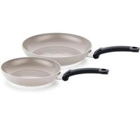 Fissler Ceratal Classic Lot De Poêles À Frire, 2 Pièces, Poêle Anti-adhésive En Aluminium À Revêtement En Céramique (24+28 cm), Fabrication En Allemagne, Compatible Induction