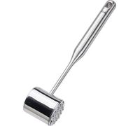 Fissler Essential Attendrisseur à viande rond en acier inoxydable (28 cm/0,4 kg) avec œillet de suspension, passe au lave-vaisselle