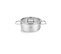 FISSLER Faitout avec couvercle en verre VISEO PRO 20cm/2,4l Acier inoxydable argent