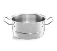 Fissler Original-Profi Collection Panier Vapeur en Acier Inoxydable (Ø 20 cm), Insert Perforé pour Cuit-Vapeur Compatible Induction - Compatible Induction