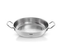Fissler Original-Profi Collection Poêle à Servir Ronde en Acier Inoxydable (2 l, Ø 24 cm), Surface de Cuisson Novogrill, Graduation Intérieure - Compatible Induction