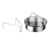 Fissler 610-300-00-800/0 Panier Vapeur pour Autocuiseur, Perforé - Diamètre 22 cm, avec Trépied