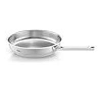 Fissler Collection Original-Profi Poêle En Acier Inoxydable (24 cm) À Queue, Avec Échelle Intérieure, Sans Revêtement, Compatible Induction
