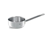 Fissler San Francisco Casserole à Queue en Acier Inoxydable (1,2 l - Ø 16 cm) avec Bord Verseur, Passe Au lave-Vaisselle Et Au Four - Compatible Induction, Argenté