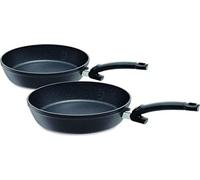 Fissler Set d'avantages Adamant Comfort / 2 pièces (24 cm + 28 cm) poêles en aluminium revêtues Poêle anti-adhésive, résistante aux rayures Adaptée à l'induction