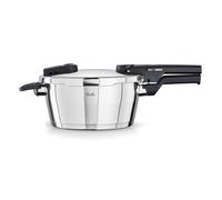 Fissler Vitaquick Autocuiseur (3,5 l, 22 cm) Marmite À Pression En Acier Inoxydable, 2 Niveaux De Cuisson, Fabrication En Allemagne, Compatible Induction, Argenté