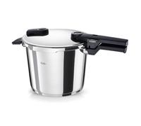 Fissler Vitaquick Autocuiseur (6 l, 22 cm) Marmite À Pression En Acier Inoxydable, 2 Niveaux De Cuisson, Fabrication En Allemagne, Compatible Induction, Xxin-jiufb-150