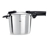 Fissler Vitaquick Premium Autocuiseur (6 l, 22 cm) Marmite À Pression En Acier Inoxydable, 2 Niveaux De Cuisson, Fabrication En Allemagne, Compatible Induction