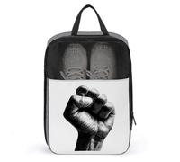 Fist Held Up Sac de rangement anti-poussière pour chaussures de golf