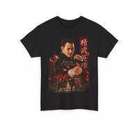 Fist of Legend Jet Li Movie T Shirt Unisex Heavy Cotton Tee Black XL