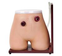 Fistule Ostomie Modèle de soins infirmiers pour formation médicale, modèle d'entraînement avancé pour la colostomie et l'iléostomie avec base