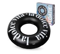 Fisura - Anneau de flottaison Gonflable. 120 cm avec soupape Pratique pour gonflage et dégonflage instantané. Parfait Bain Piscine ou mer.