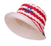 Fisura Bucket Hat Bonnet de Pluie Unisexe pour Adulte, Chaud, ondulé, Taille Unique