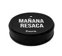 Fisura - Couvercle anti-drogue « Matin gueule de bois ». Protecteur de boisson original bleu. Couverture pour boissons réutilisable. Protection anti-déversement fabriquée en silicone.