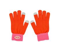 fisura. - Gants d'hiver rouges et roses I’m cold. Gants d'hiver originaux pour femme. Gants chauds compatibles avec écran tactile. Gants thermiques contre le froid.