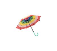 fisura. - Grand parapluie. Parapluie pour jeunes. Parapluie automatique avec bouton. Parapluie robuste imprimé. 106 centimètres de diamètre.