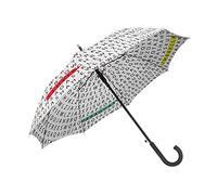 fisura. - Grand parapluie. Parapluie pour les jeunes. Parapluie automatique avec bouton. Parapluie robuste imprimé. 106 centimètres de diamètre.