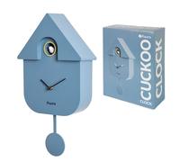 Fisura Horloge murale Coucou bleu Plastique ABS 21,5 cm Intérieur