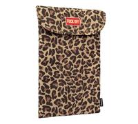Fisura - Housse pour Ordinateur Portable Jusqu’à 15” (Off, léopard)