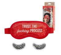 Fisura - Kit masque de sommeil et patchs pour yeux "Trust". Masque de gel