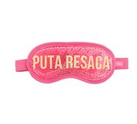 FISURA - Masque Yeux Froid "P*ta resaca". Masque froid rose pour les yeux. Masque en gel pour les yeux gonflés et les cernes. Masque pour migraine Réutilisable. Masque oculaire avec message.
