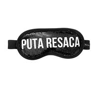 FISURA - Masque Yeux Froid "P*ta resaca". Masque froid noir pour les yeux gonflés et les cernes. Masque en gel pour la nuit. 18,5 cm x 9 cm