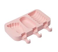 Fisura - Moule à Glace en Silicone Sans BPA. Moule pour Glaces Original. 3 Glaces de 125 ml. Rose