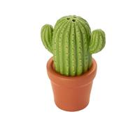 Fisura - Salière et poivrière originales Salières et poivrières de table aux formes amusantes. Ensemble de salières et poivrières en céramique.Salière et poivrière de table (Cactus, vert)