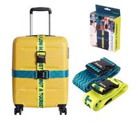 Fisura Sangles pour Bagage Original avec Message « I'm Not a Tourist » - Ceintures de sécurité pour Bagages - Accessoires pour valises