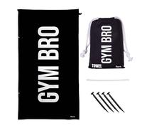 FISURA - Serviette de Plage Grande Gym Bro, en Microfibre légère, Anti-Sable, séchage Rapide. Idéale pour la Piscine, la Plage, Le Camping ou Les Sorties Pique-Nique.