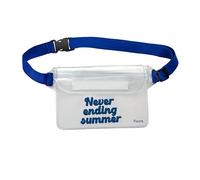 Fisura - Sac imperméable à l'eau Waterproof. Sac imperméable. Sac étanche avec Ceinture réglable. Dimensions: 22,5 centímetros x 12,5 centímetros (Summer, Bleu)