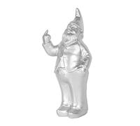 FISURA - Tirelire Originale GNOME. Grande Tirelire Dorée Avec Forme Amusante à Offrir. Dimensions : 27 x 13 x 8 Centimètres. Matériau : Polyéthylène