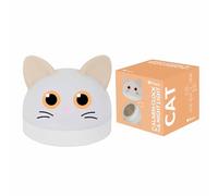 Fisura - Veilleuse Enfant Chat. Réveil avec lumière Nocturne pour Enfants. Réveil avec écran LED. Veilleuse avec luminosité Ajustable. Cadeau Original pour Enfants.