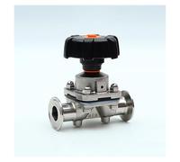 Fit 1-1/2" 38mm Pipe OD x 1.5" Tri Clamp Valve SUS 316L Stainless Steel For Homebrew Beer Brewing