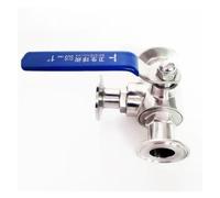 Fit 108mm 4.25" Pipe OD x 4" Tri Clamp T-Port Ball Valve SUS 304 Stainless Beer Brewing Home