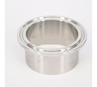 Fit 19mm Tube O/D x Tri Clamp 1.5" Height 28.6mm 304 Stainless Steel Welding Connector Pipe Fitting