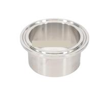 Fit 25mm Tube O/D x Tri Clamp 1.5" Height 28.6mm 304 Stainless Steel Welding Connector Pipe Fitting