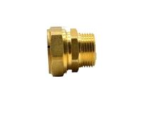 Fit 26/32mm ID/OD PEX-AL-PEX Tube x 1" BSPP Male Brass Pipe Fitting Coupling Connector Adapter