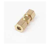 Fit 3/16" Tube OD Straight Compression Union Brass Pipe Fittings Connectors Adapters YZWRWRMKTB
