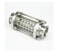 Fit 38mm Pipe OD 1.5" Tri Clamp SUS304 Flow Sight Glass Dipoter With Cover For Homebrew