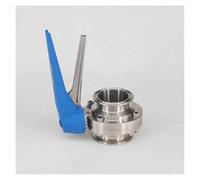 Fit 51mm Pipe OD 2" Tri Clamp Valve Flow Control Squeeze Trigger Homebrew SUS 304 Stainless Steel
