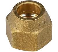 Fit 6 8 10 12 16 19 Mm Tube Od Flare Écrou Laiton M12 M14 M16 M18 M22 M27 Écrou Fileté Femelle Métrique pour Climatiseur, 22mm M30x2mm, 1 PC_Metric Female