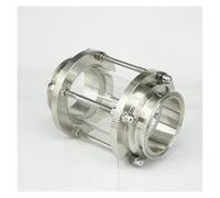 Fit 76mm Pipe OD 3" Tri Clamp SS304 Flow Sight Glass Dipoter Homebrew