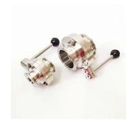 Fit 89mm Pipe OD x 3.5" Tri Clamp Flow Control Valve SUS 316L Stainless Beer Brewing Home