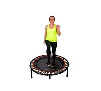 Fit Bounce Pro XL Rebounder Mini Trampoline Silencieux avec Corde élastique Appareil pour Exercice cardiovasculaire Saut, livré avec DVD et Sac de Rangement.