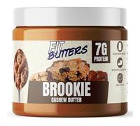 FIt Butters Beurre de noix riche en protéines et beurre de noix de cajou protéiné, tartinade légendaire à faible teneur en glucides avec protéines ajoutées (Brookie)