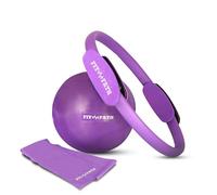 FIT-FATH-Anneau pilate-Cercle Pilate-Accessoire Yoga-Ballon Gymnastique-Bande de résistance-Elastique de Force-Fitness- Sport-Musculation-Méditation-Bien étre-Santé-Muscle pélvien-Périné